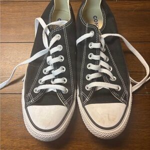 Converse Black Canvas Sneakers